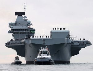 Inflatable Rubber Ring HMS QE